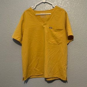 Figs Mustard Yellow Women's Top